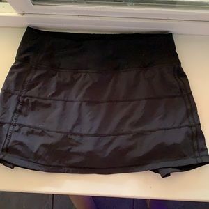 Black lulu pace rival skirt